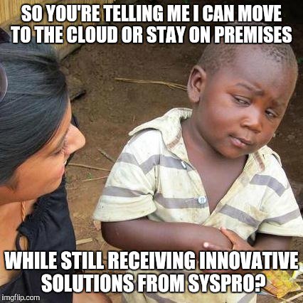 Jason_vds's tweet photo. Amazing to see the efficiency of SYSPRO Cloud services and mobile solution Espresso. Gearing for the future. #ConnectTheDots17  #SYSPRO https://t.co/BHss321n8K