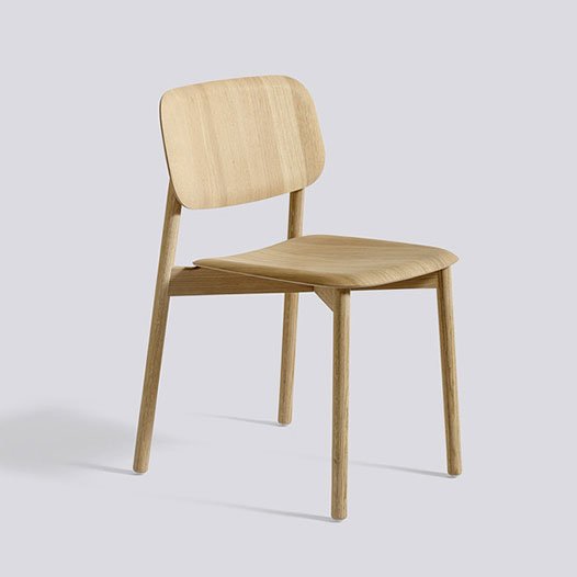 2021london's tweet image. #IskosBerlin's #SoftEdge #chair for #Hay has a #stackable solid #oak frame and seat and back in formed #plywood: goo.gl/uc9JAV