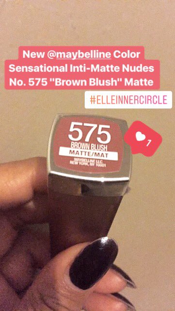KRileyTips's tweet photo. Thanks @ELLEmagazine and @Maybelline for sending a few NEW Color Sensational Inti-Matte Nudes: Brown Blush & Peach Buff! #ELLEInnerCircle https://t.co/uYXPI5GDqX