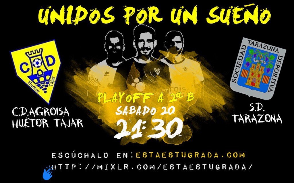 CDHuetorTajar's tweet photo. TODOS SOMOS 1. Todos somos @CDHuetorTajar. SÁBADO 20 de MAYO de 2017. Te lo vas a perder??? VAAAAMMMOOSSS!!! https://t.co/B2YyD9ODti