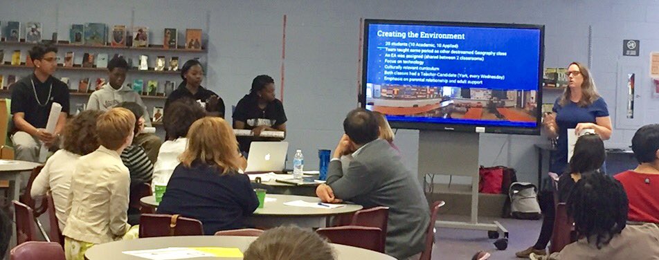 tdsb_DSS's tweet photo. Hosted eye-opening Delayed Pathways/Destreaming PD. "Stop categorizing us. We will grow." - student panel #TDSB #inclusion #systembarriers https://t.co/OyswyITRZG