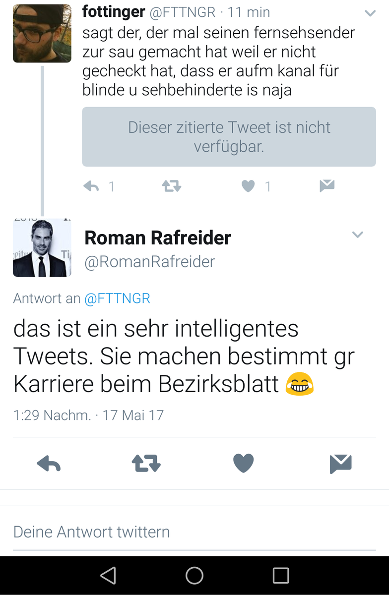 FTTNGR's tweet photo. der roughe roughrider ist auf unbequeme enthüllungen nicht gut zu sprechen 🙄 wenn DAS kein powertweet wird 😡 https://t.co/pNIoCOqwMz