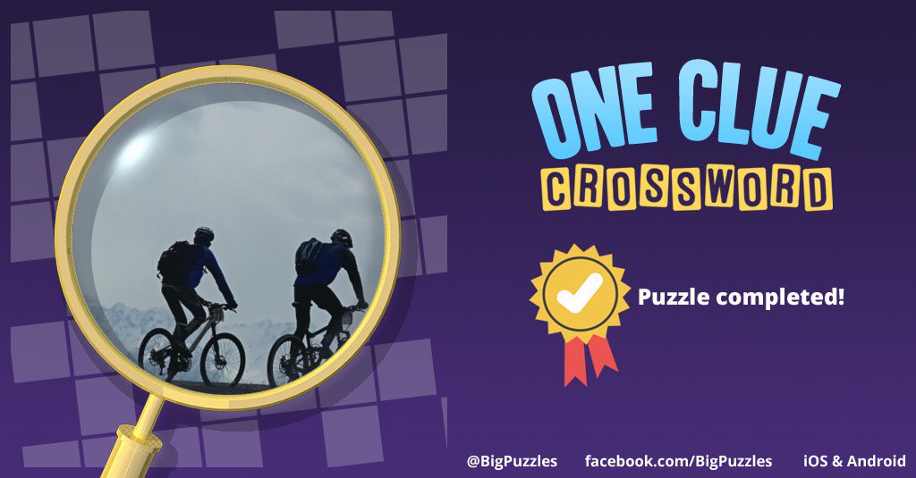 Gypsy4u64's tweet photo. I completed a puzzle in One Clue Crossword. Play now for free!
https://t.co/0NPWp0olTA #OneClueCrossword https://t.co/j8sDiwMU69