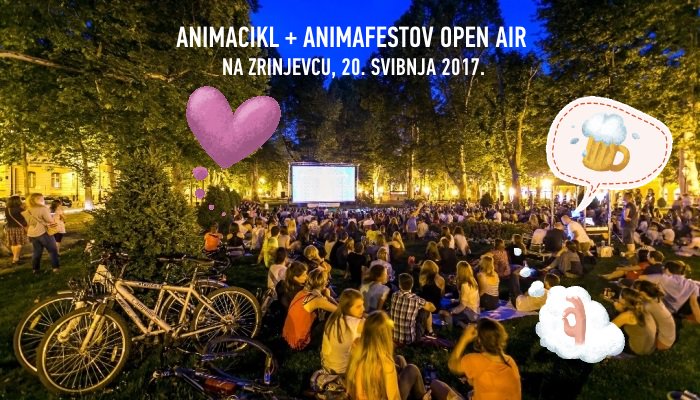 [EVENT ALERT!] Animacikl + Animafestov Open Air na Zrinjevcu 20.05 🚲📽️😄🌱🐜🎒 bit.ly/2pKsQdn