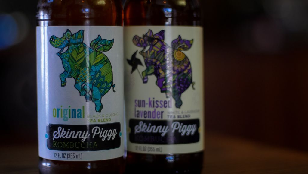 Kombucha because summer is right around the corner. 😄😄☺️☀️☀️🌈🌈