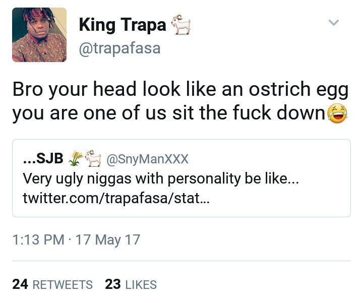 TBan_101's tweet photo. Am not laughing 😭😅😅😅😅😅😅 https://t.co/t22ufclZgg
