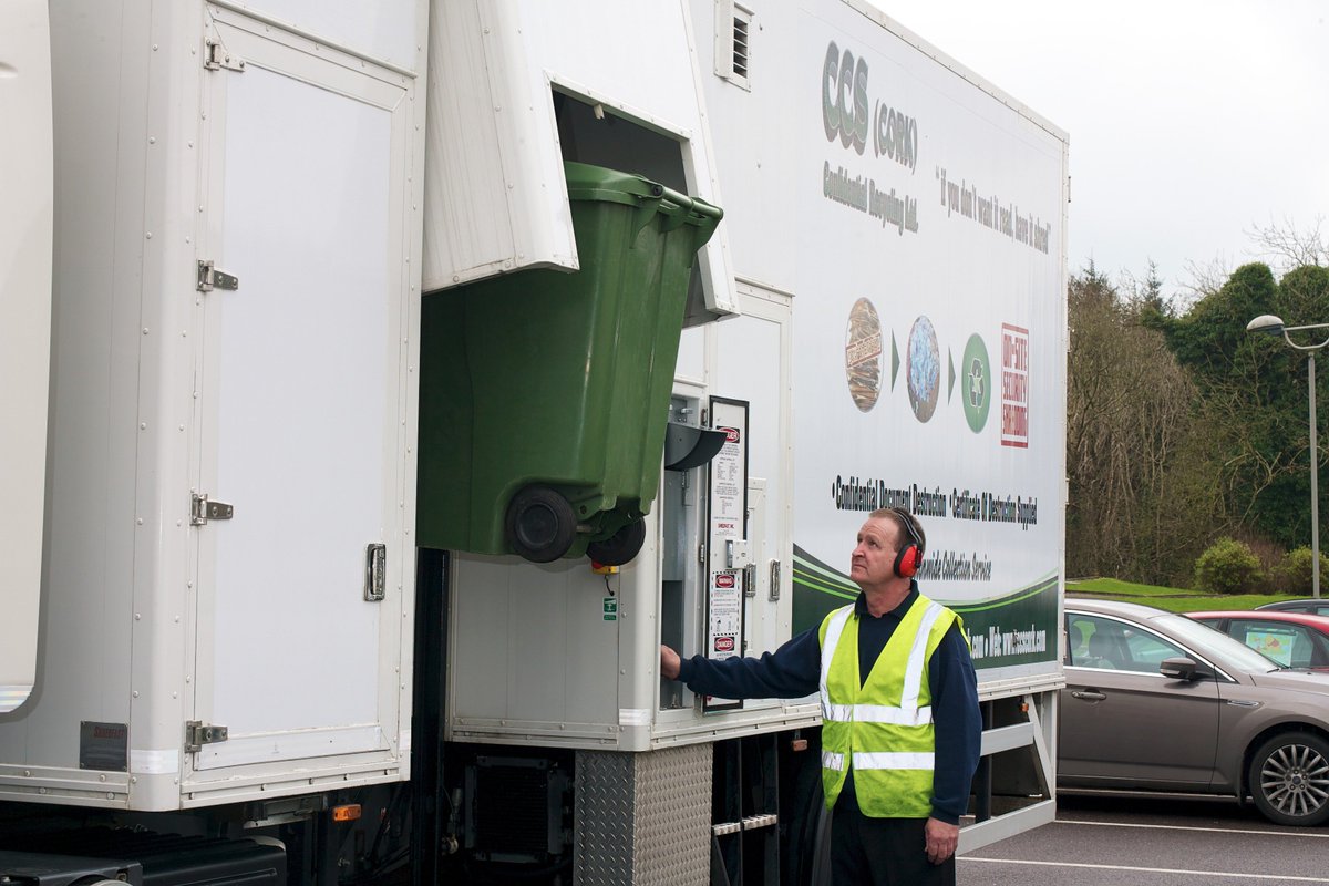 CCSCorkShred's tweet photo. With the recent cyber-attacks now is no better time to safeguard against data breaches. Shred on-site with CCS Cork. https://t.co/XPUzggL6nD https://t.co/h9nw7tgMQm
