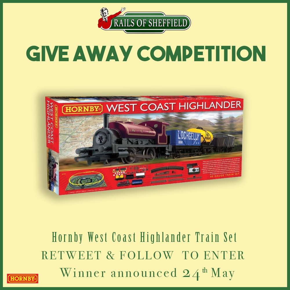 hornby west coast highlander train set