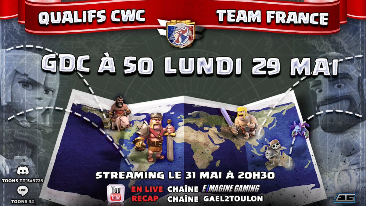 Team France CoC tweet media