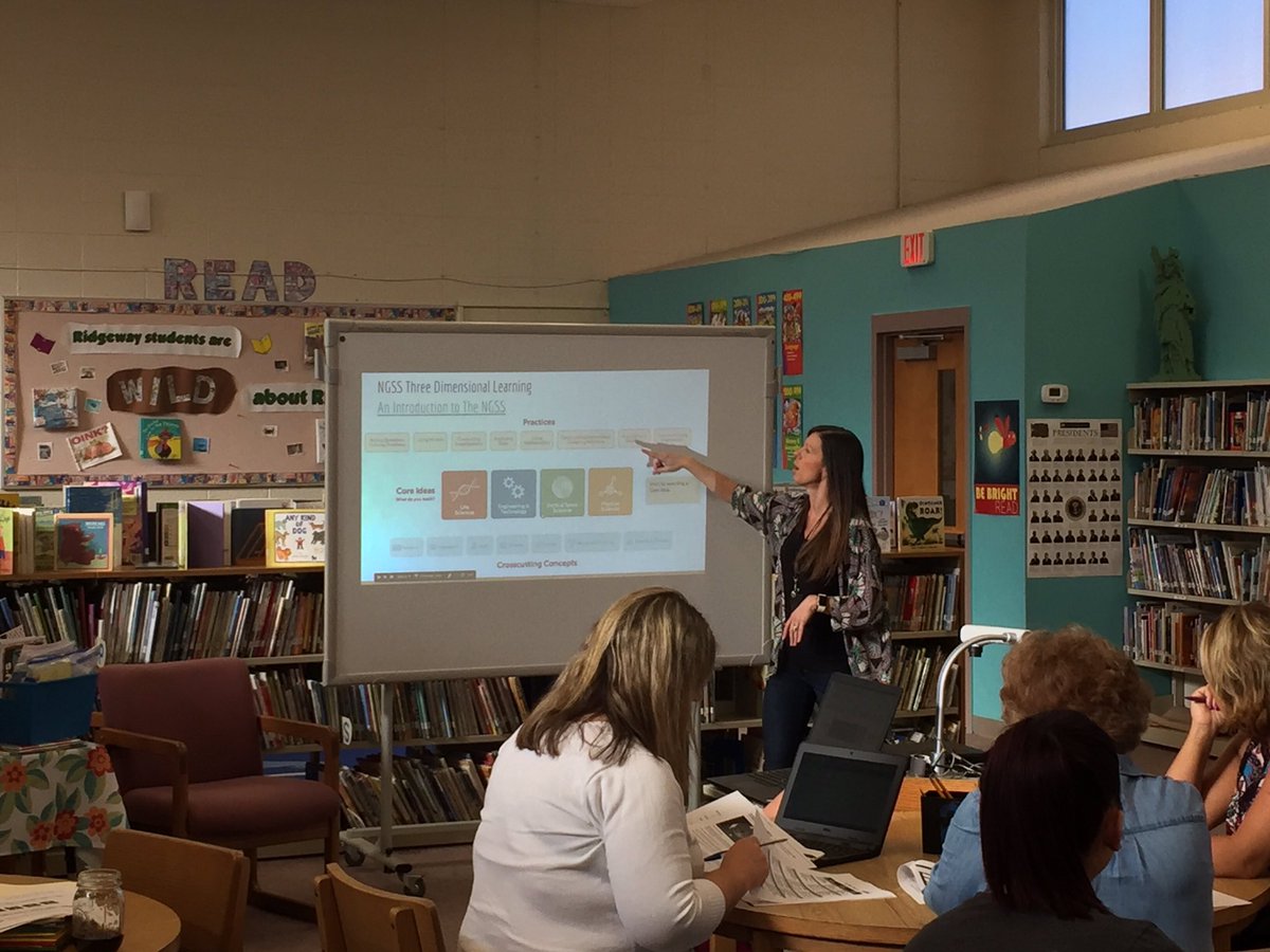 MTSDSupervisor's tweet image. Exploring NGSS at Ridgeway School! @RS_Dolphins #exploringstem #teacherleaders