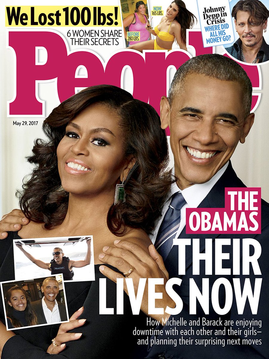 President Obama And Michelle Cover Latest Issue Of Peoples Magazine