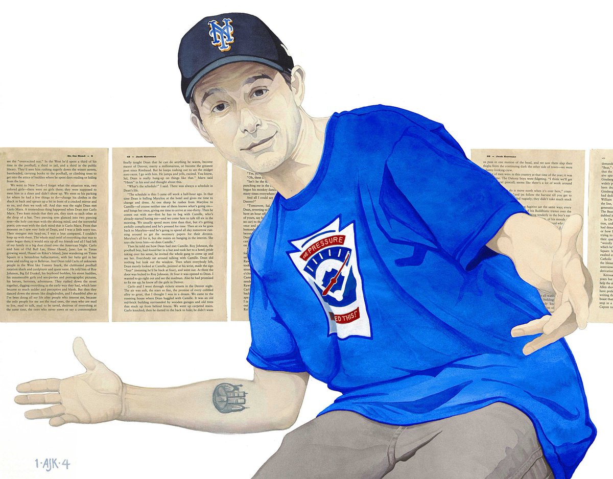 ajkatzart's tweet image. U slip,U slack;U clock me,&amp;amp; U lack/
While I'm reading "On The Road" by my man,Jack Kerouac @HipHopGoldenAge @hiphopgods @MrChuckD #HipHop