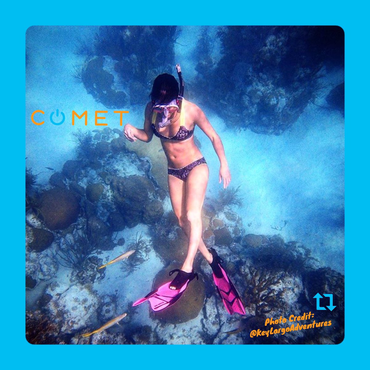 CometCoreInc88's tweet photo. #Comet is #snorkeling in #vacay.. #waterlust #oceanadventure #snorkel #snorkelers #scubadiving #oceanexploring #beautiful #waters #tech #wcw https://t.co/CXYGWRF0KR