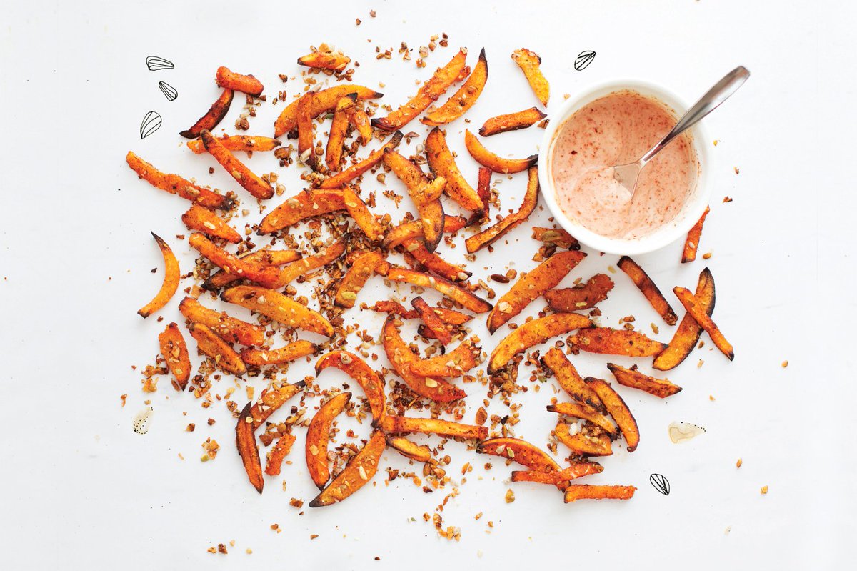 Giveaway! YumUniverse #PantrytoPlate + a SneakPeek Acorn Squash Fries recipe: bit.ly/2qlFuP0 #vegan #plantbased #glutenfree