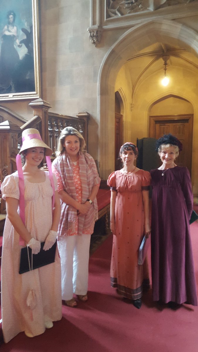 HighclereCastle's tweet photo. Thank you to Musitiquity who gave a lovely performance to our visitors enjoying their 'Literature and Landscape' tour today! #JaneAusten https://t.co/j1mwJIkOCq