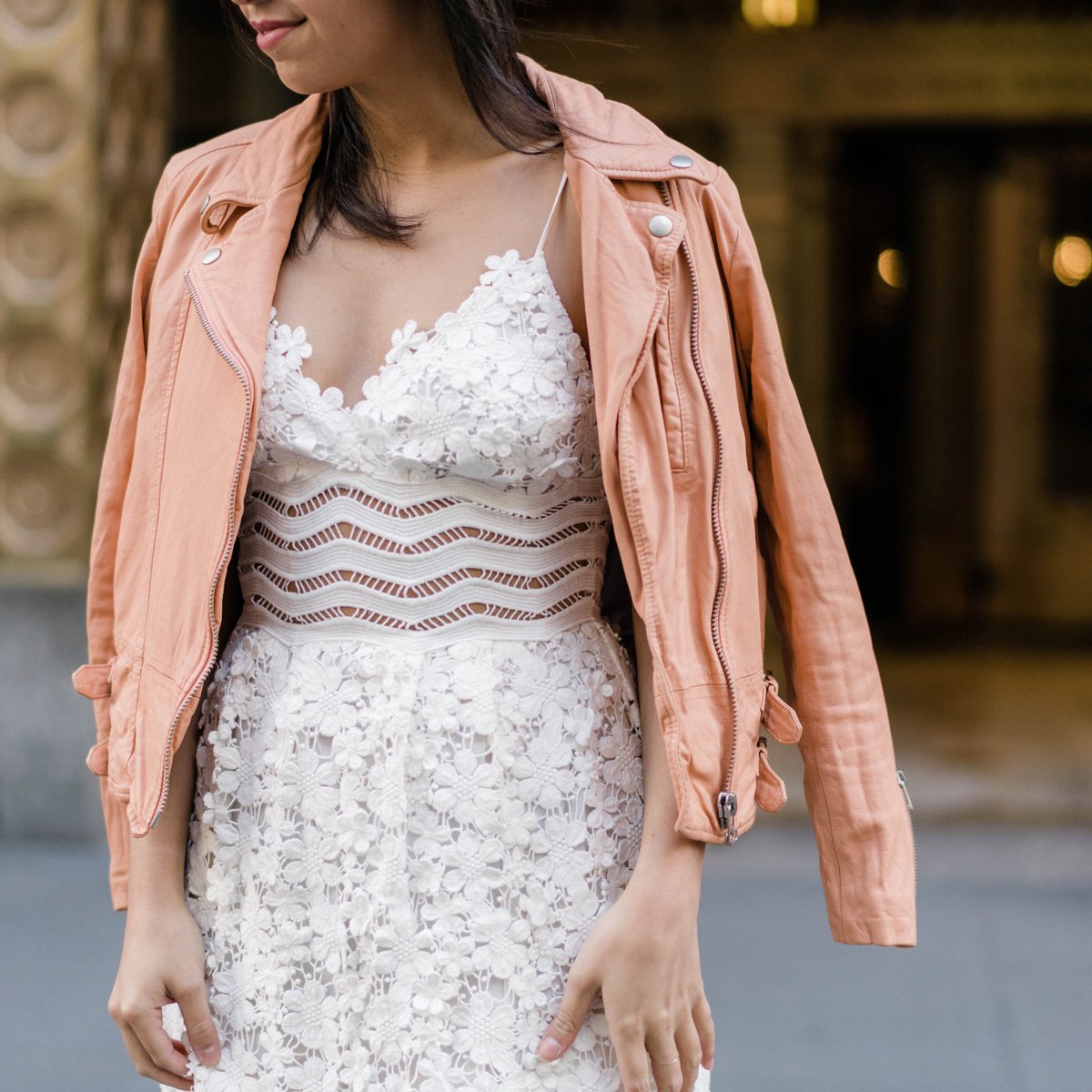 BarneysWH's tweet image. Add depth and dimension to your outfit by mixing fabrics like leather and lace. Discover more: bit.ly/2qsNL3S