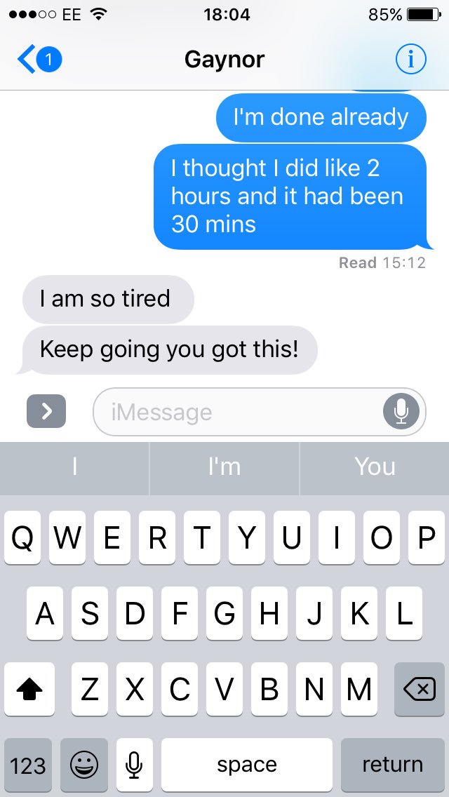 bethwalkkker's tweet photo. Gaynor is my motivator #love #friendshipgoalz #gaynor https://t.co/CPYcbLHRuU