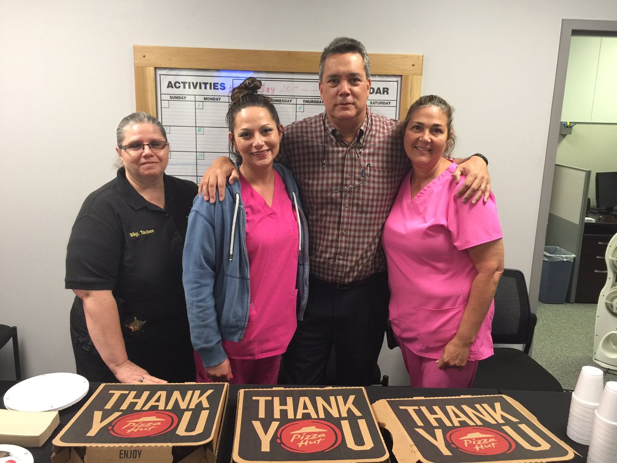 SebCoSheriff's tweet photo. Thank to our Nursing Staff, Kim, Cindy, Angie, and the entire staff for all they do for our ADC. #NursesWeek2017 https://t.co/pyV1HdQ4QW