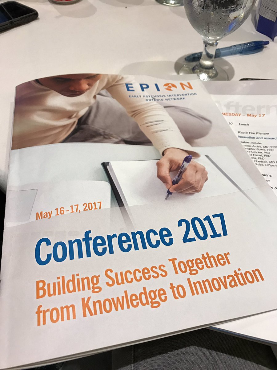 GregMcMillan14's tweet photo. At #EPION2017 conference in Toronto with some of the @OttawaHospital First Episode Psychosis: On Track Program team https://t.co/epqgthc2VY
