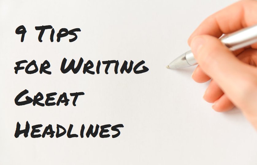 9 Tips for Writing Great Headlines in 2017 -- ow.ly/icN230bNTww <a href="/ChappyMargot/">ChappyMargot</a>