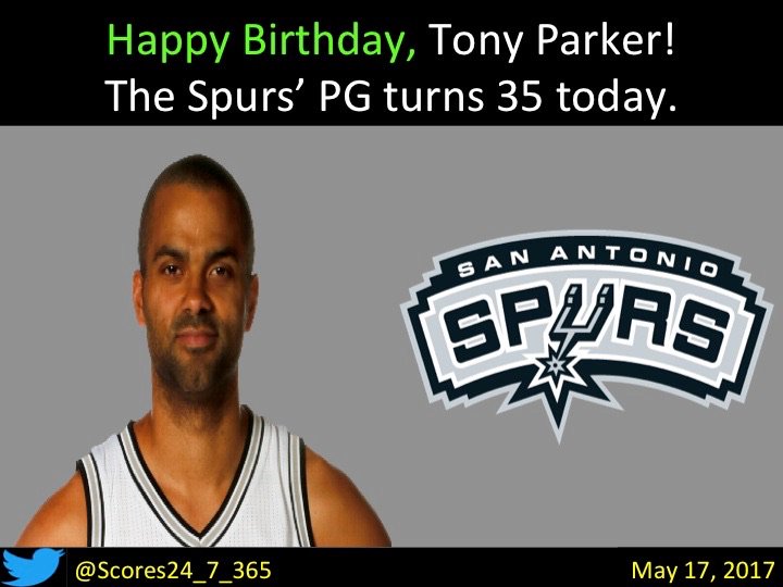  happy birthday Tony Parker! 