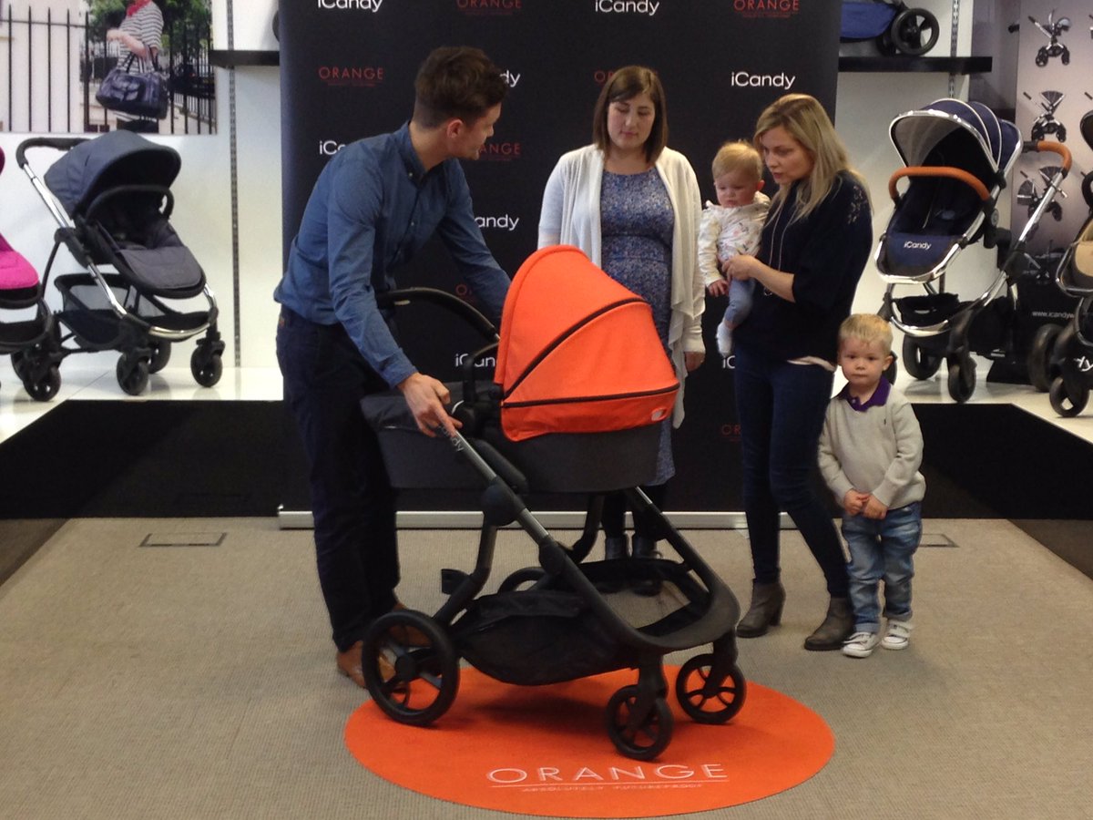 iCandyWorld's tweet photo. BTS of #iCandyLIVE 🎥 We had the pleasure of welcoming the @PushchairExpert Team to iCandy HQ. Talking everything #iCandyOrange & the future. https://t.co/VEhcPW0RZl