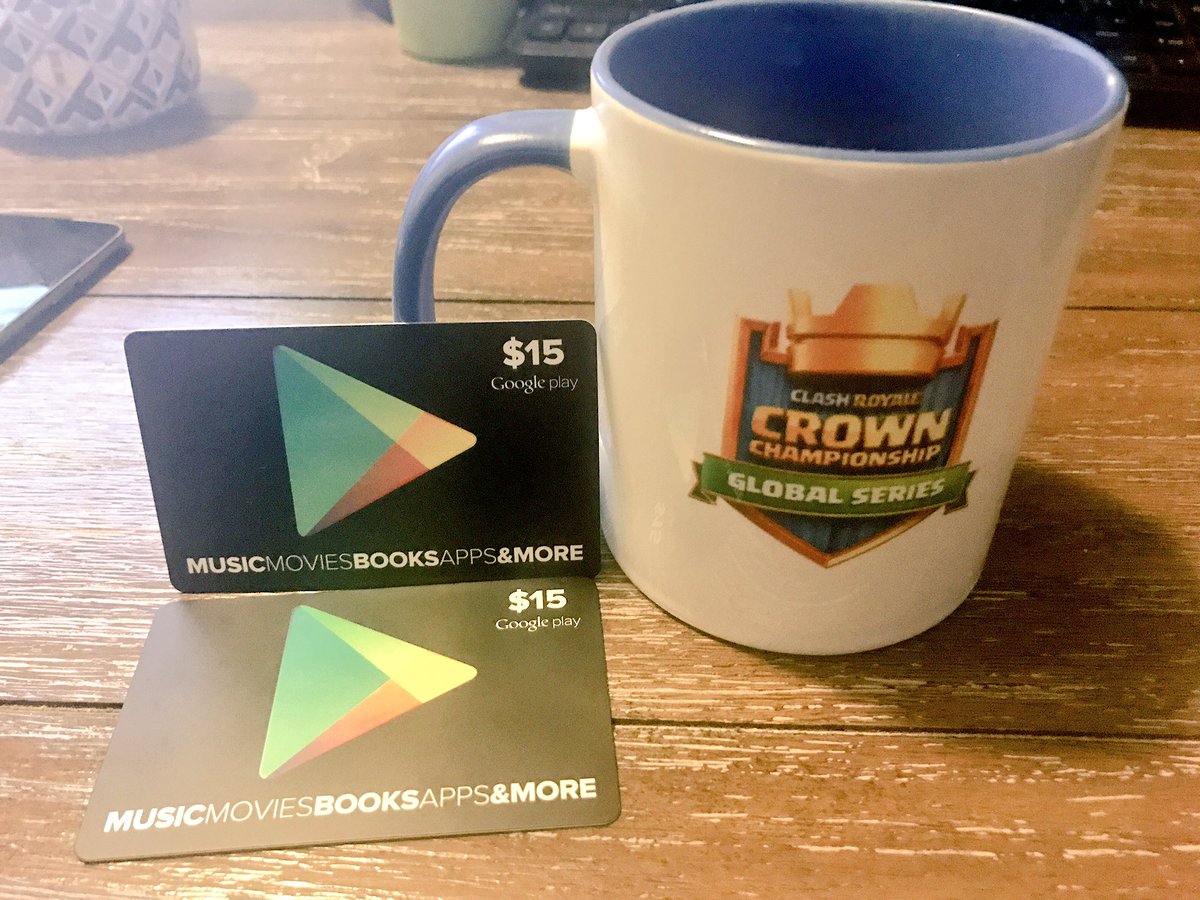 CWA's tweet image. Giveaway time! Follow &amp;amp; RT to enter for winner's choice $30 GooglePlay or CCGS mug (must be over 16 to win mug🌚😂) winner pinned in next vid.