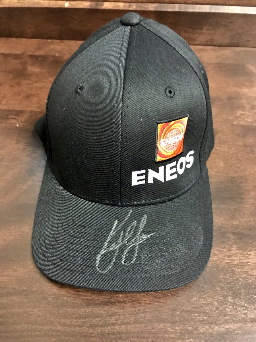 ENEOSUSA's tweet photo. Happy #WINSday! Follow and retweet for your chance to win a @KyleLarsonRacin autographed #ENEOSracing hat! https://t.co/4GQoGVQpth
