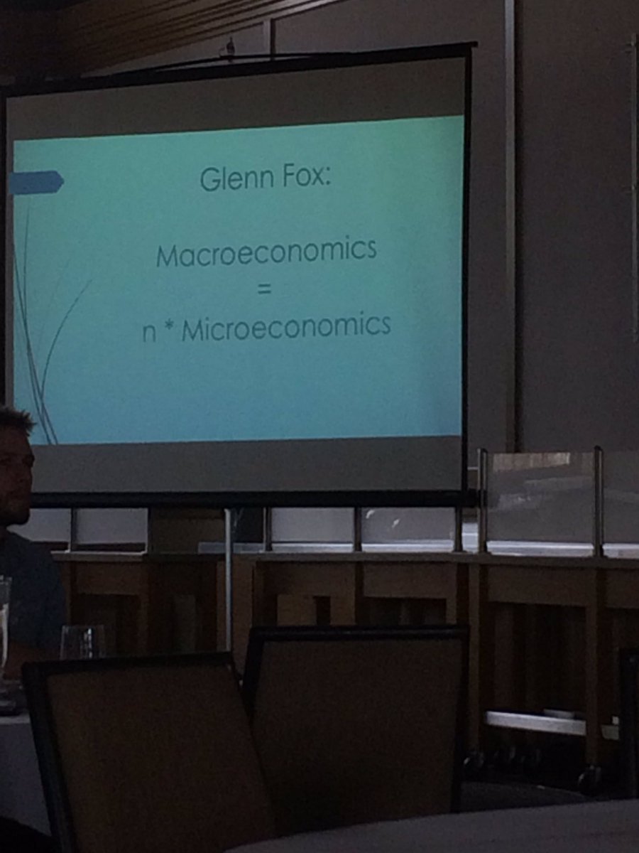 <a href="/FAREUofG/">Dept. of FARE</a> prof Glenn Fox getting a shout out at <a href="/UGSwineResearch/">UGSwineResearch</a> day by John Deen