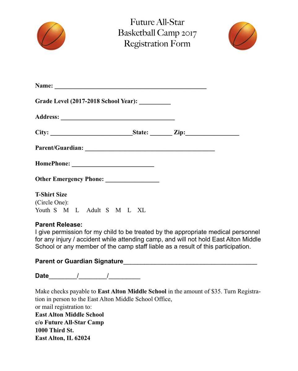 eams6th's tweet photo. EAMS Basketball Camp
June 1-2 &amp; 5-6 for 4th-8th grades
Boys 8:30-10:30am
Girls 11am-1pm
Info below! @13easd https://t.co/9cijZxJS6D