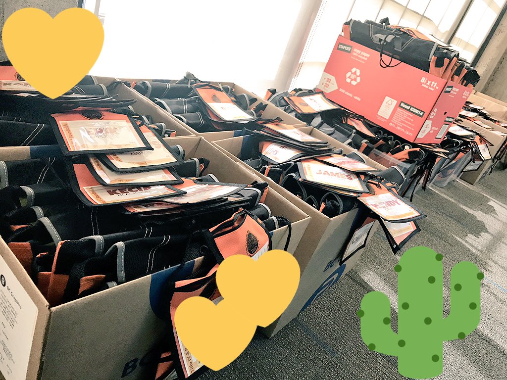 We are just 6 days from the start of the Title IV-E Roundtable Conference! Are you ready? 222 attendee packs ready and so are we! #ivephx