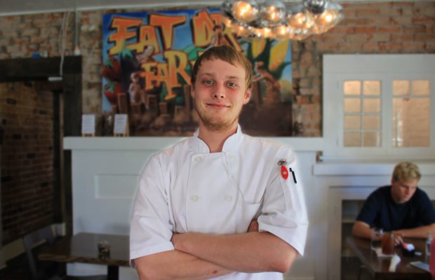 Did you know our Chef de Cuisine, Sam Krajnak was featured on <a href="/TucsonFoodie/">Tucson Foodie</a>'s Nine on the Line? bit.ly/2rrnIr5