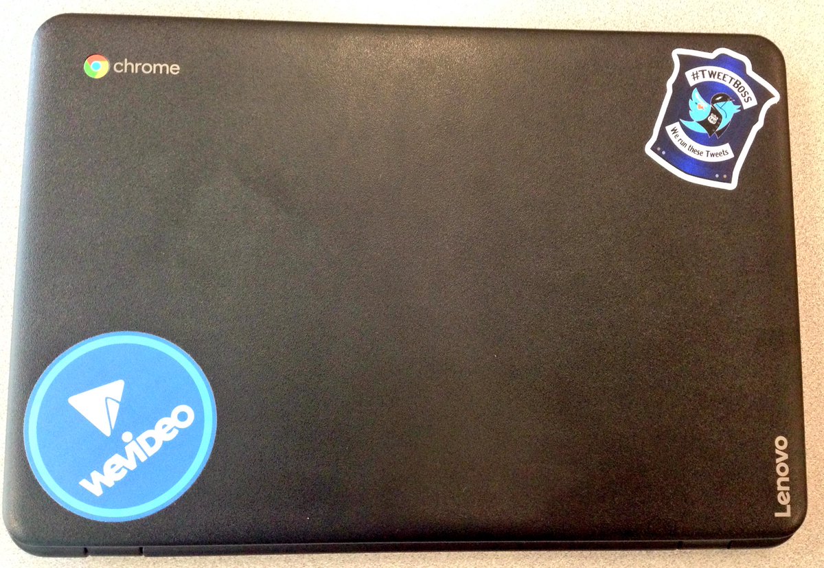 theteachingjedi's tweet photo. Please ignore my very naked CB; but, I am proud of the #TweetBoss sticker I just received in the mail! Thank you Mr. @edcampOSjr! https://t.co/RWvN8GWk4Q