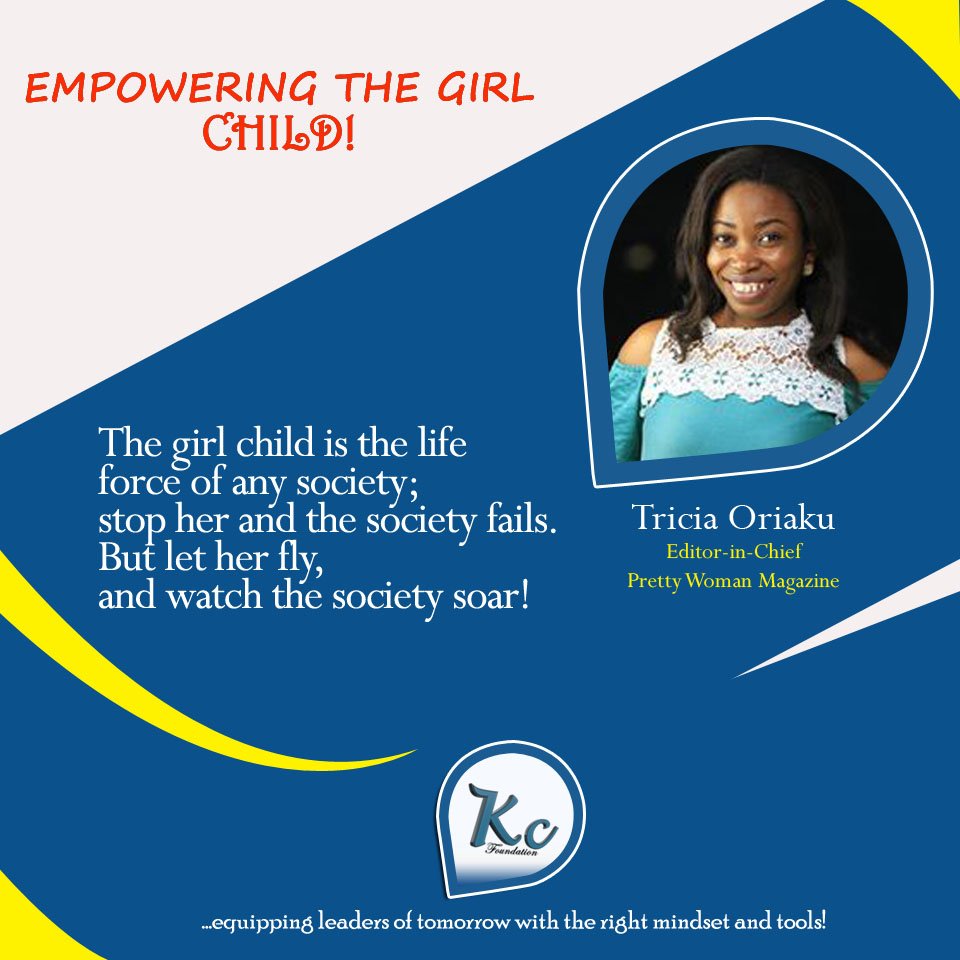 CarezFoundation's tweet photo. Tricia Oriaku, d Editor-in-Chief of Pretty Woman magazines shares her xperience as a girl child from an Igbo family
 https://t.co/TFlJEWhGcv https://t.co/avaQeyBHl8