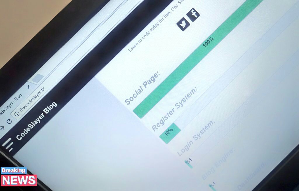 TCodeSlayer's tweet image. Hello everyone we added a little more information regarding to the progress of the site. Head over now to see what new!