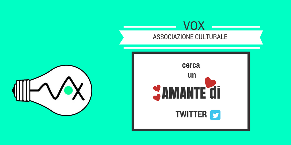 WWW ci piaci tu! Se a te piacciamo noi e Twitter scrivici a vox.associazione@gmail.com per presentarti (+ cv), potrebbe nascere un amore! ♥️