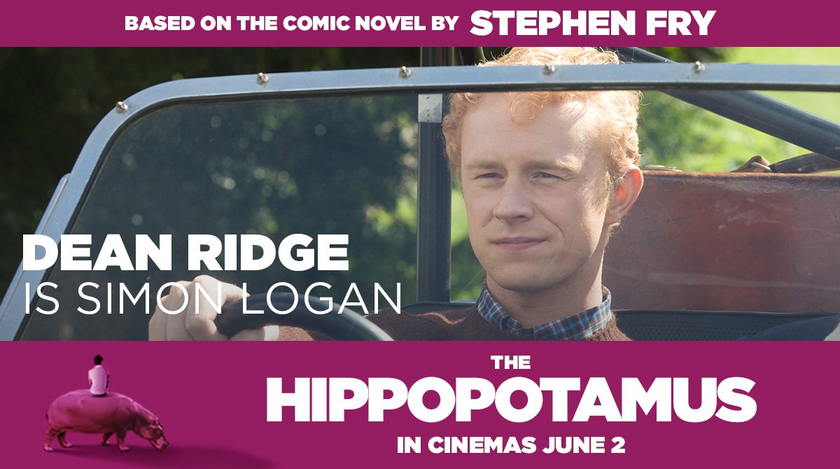 Take a ride to Swafford Hall with Simon Logan, played by Dean Ridge. #HippoTheMovie in cinemas nationwide 28 May ➡️ hippothemovie.com/book-tickets