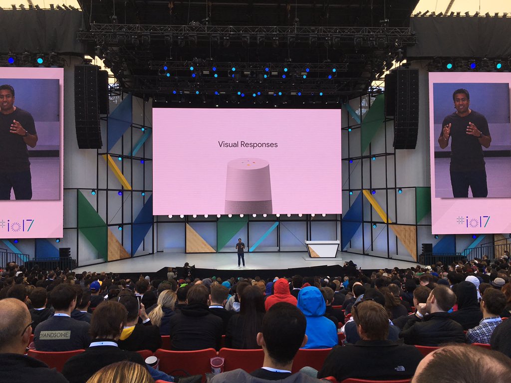 KseniiaS's tweet image. Something interesting announced for Google Home #google #io17 #gdgdnipro