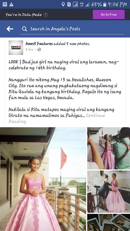 Guys, sugod na sa News 5 Features fb page! Link: facebook.com/plugins/post.p…