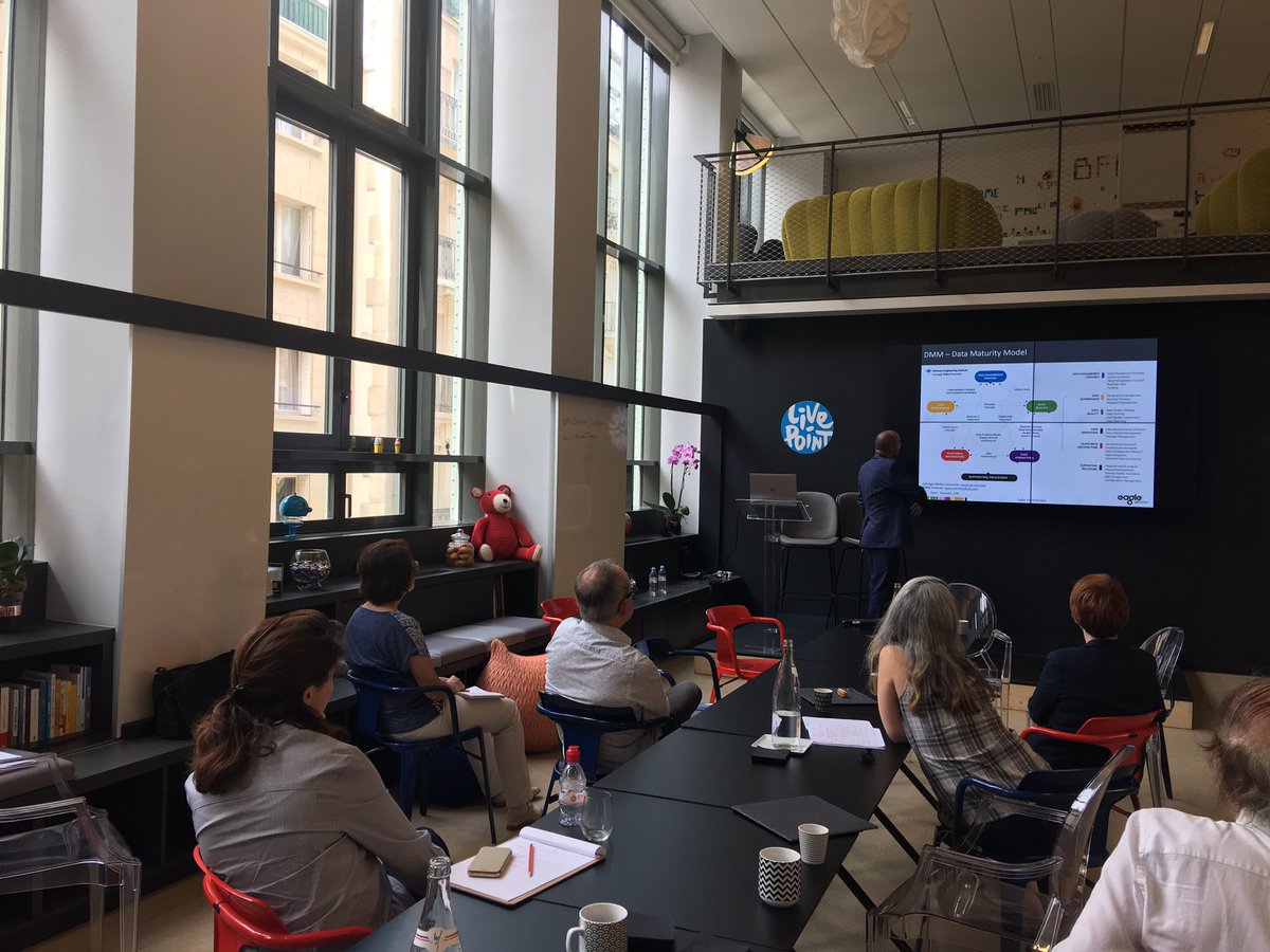 Nora_GOP_LifeSc's tweet photo. #DataMaturityModel et valeur des donnes au #ClubDataGovernors chez @GroupeONEPOINT par @eaglegen https://t.co/BvAIsKUXkU