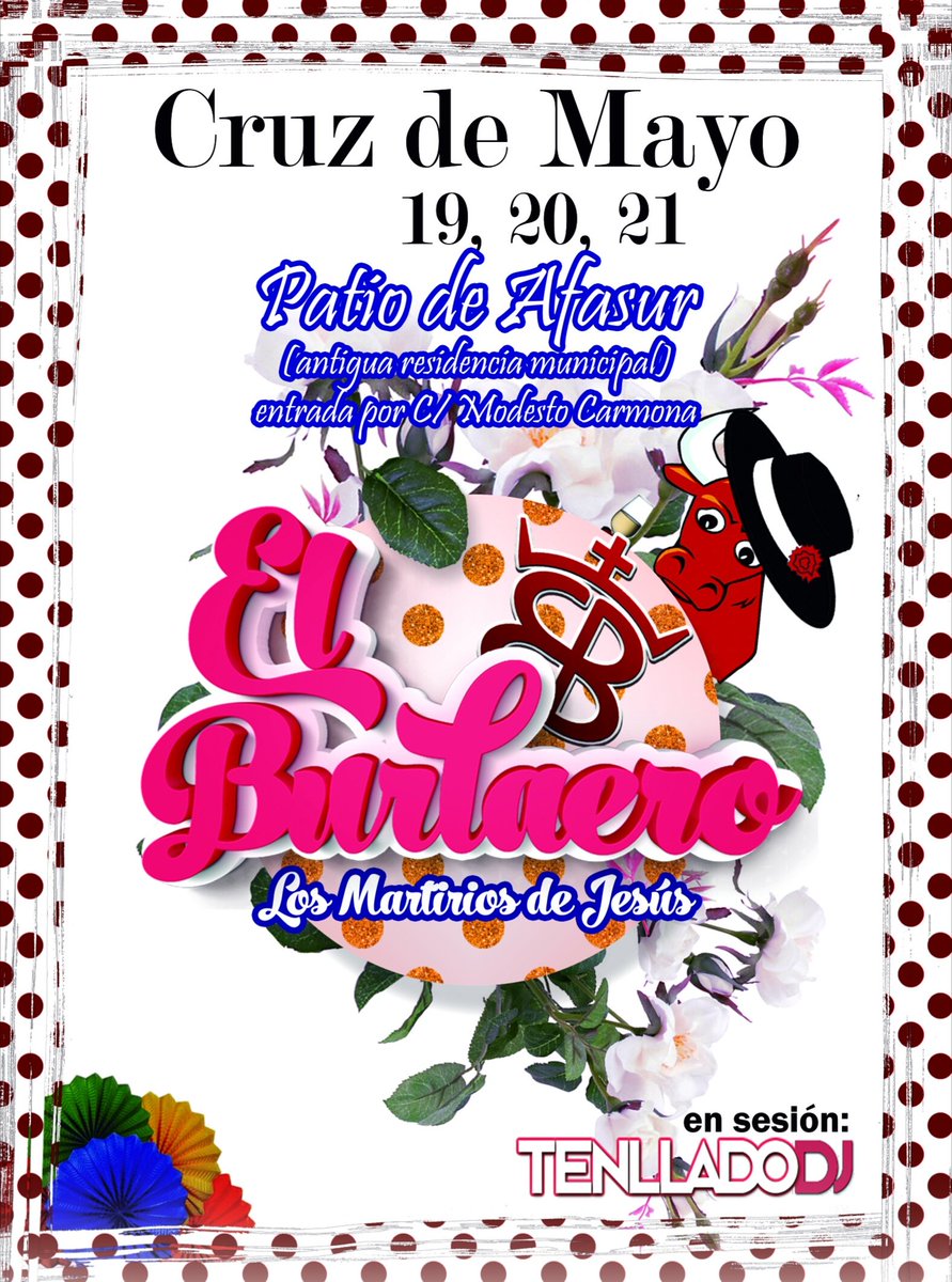 Puente Genil celebra las cruces de Mayo los días 19,20,21. #visitanos