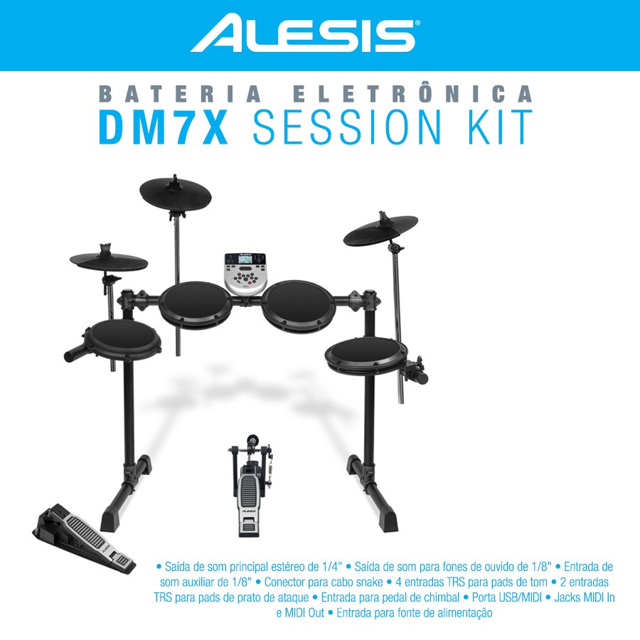 AlesisBrasil's tweet photo. Avance e começe a tocar com a bateria eletrônica DM7X. 

https://t.co/yeHRYdMFXu

#AlesisBrasil #Bateria #Eletronica #Life #Musica https://t.co/uBKfFKWZZa
