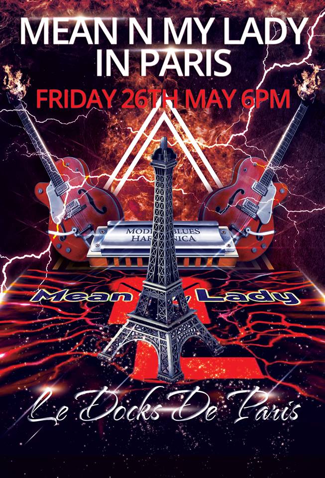 chapterboy's tweet photo. Mean N My Lady - We are playing Friday eve 6pm in Paris for Sonny Barger event !!!
#SonnyBarger #BIKERS #PARIS #Rustycoones #TheBulldogBash https://t.co/8tGiRq1mLf