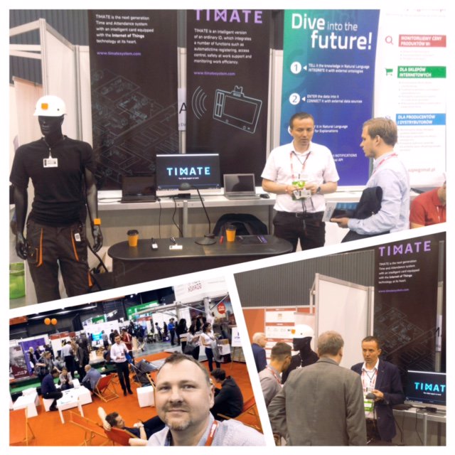 TIMATEsystem's tweet photo. Pozdrawiamy z @infosharepl! TIMATE wzbudza duże zainteresowanie wśród gości #rcp #czaspracy #IoT #iotsystem https://t.co/mEVysTu6ed