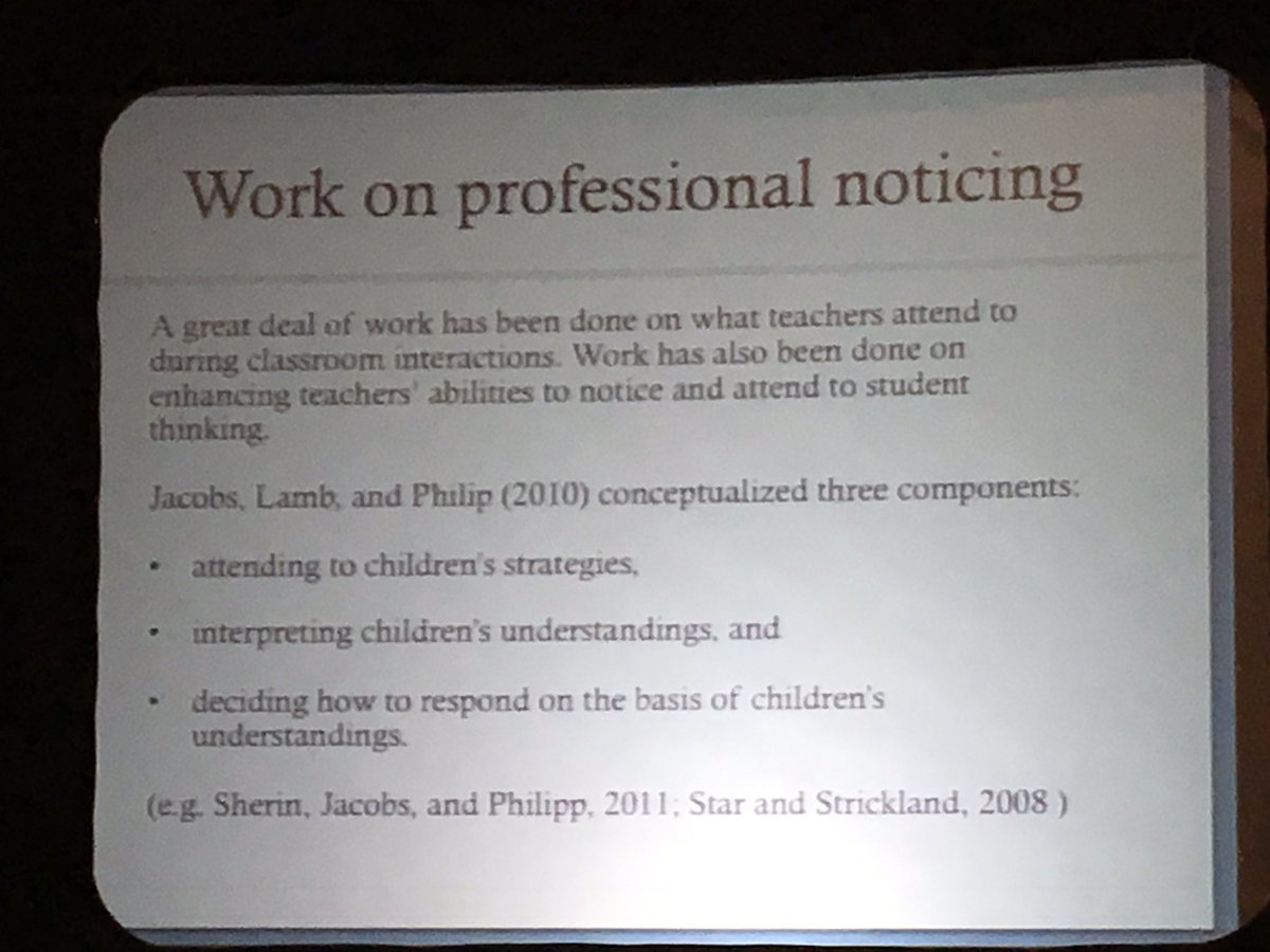 <a href="/pi_lab/">Chris Suurtamm</a> tells #RMSOntario "Professional noticing is the heart of teachers work."