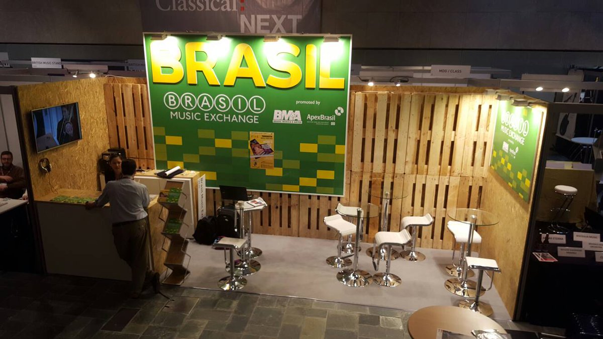BRMusicExchange's tweet image. Our works at Classical: Next are about to start! #musicfrombrasil #classicalnext #classicalnext2017 #BeBrasil #rotterdam #tradefair