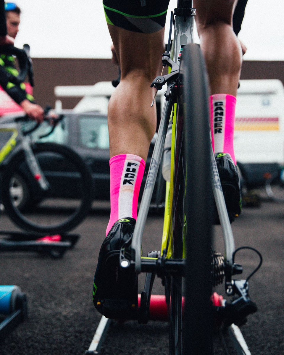 We made a sock based statement <a href="/TourSeries/">The Tour Series</a> <a href="/wembleypark/">Wembley Park</a> Last night.

Thanks <a href="/davidwren_/">David Wren</a> for the shot #wearebasso #rideeverything <a href="/Morvelo/">Morvélo</a>