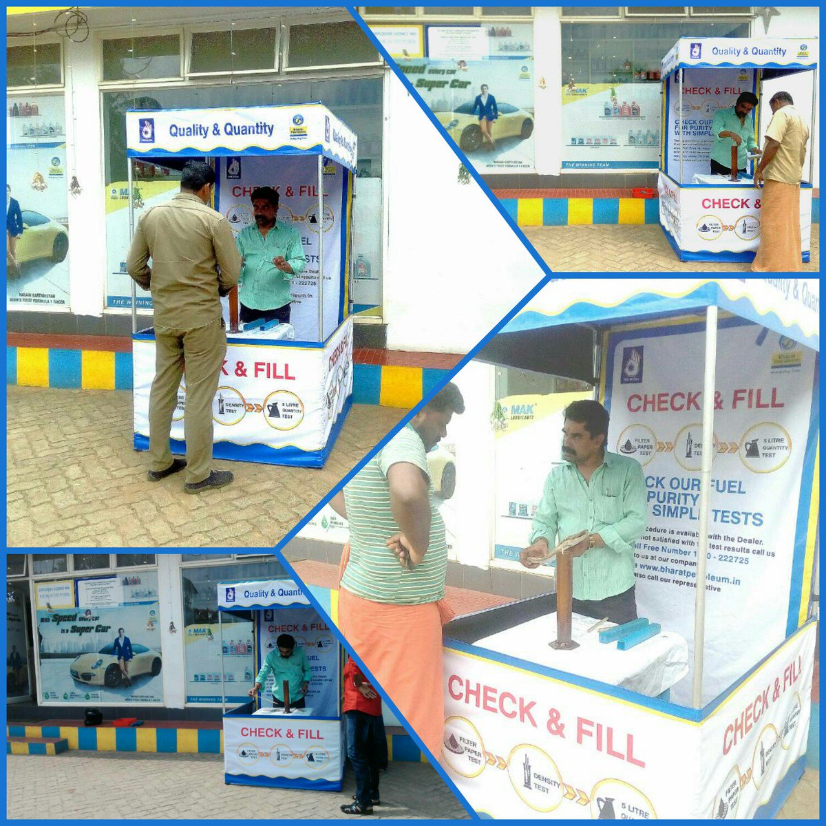 BPCRetailErnaku's tweet photo. Q&amp;Q campaign Ernakulam Retail Territory  @BPCLimited @Directors_BPCL @singharunbpcl @ravips25 @BpclRahul @vrharikishen https://t.co/KWZNZCQ5Mv