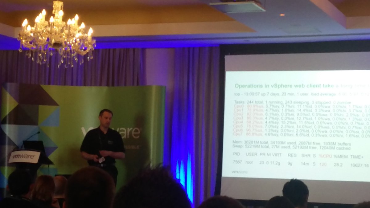 larstr's tweet photo. vSphere 6.5 top issues and troubleshooting #vTechsummit https://t.co/oUSZKbIymB