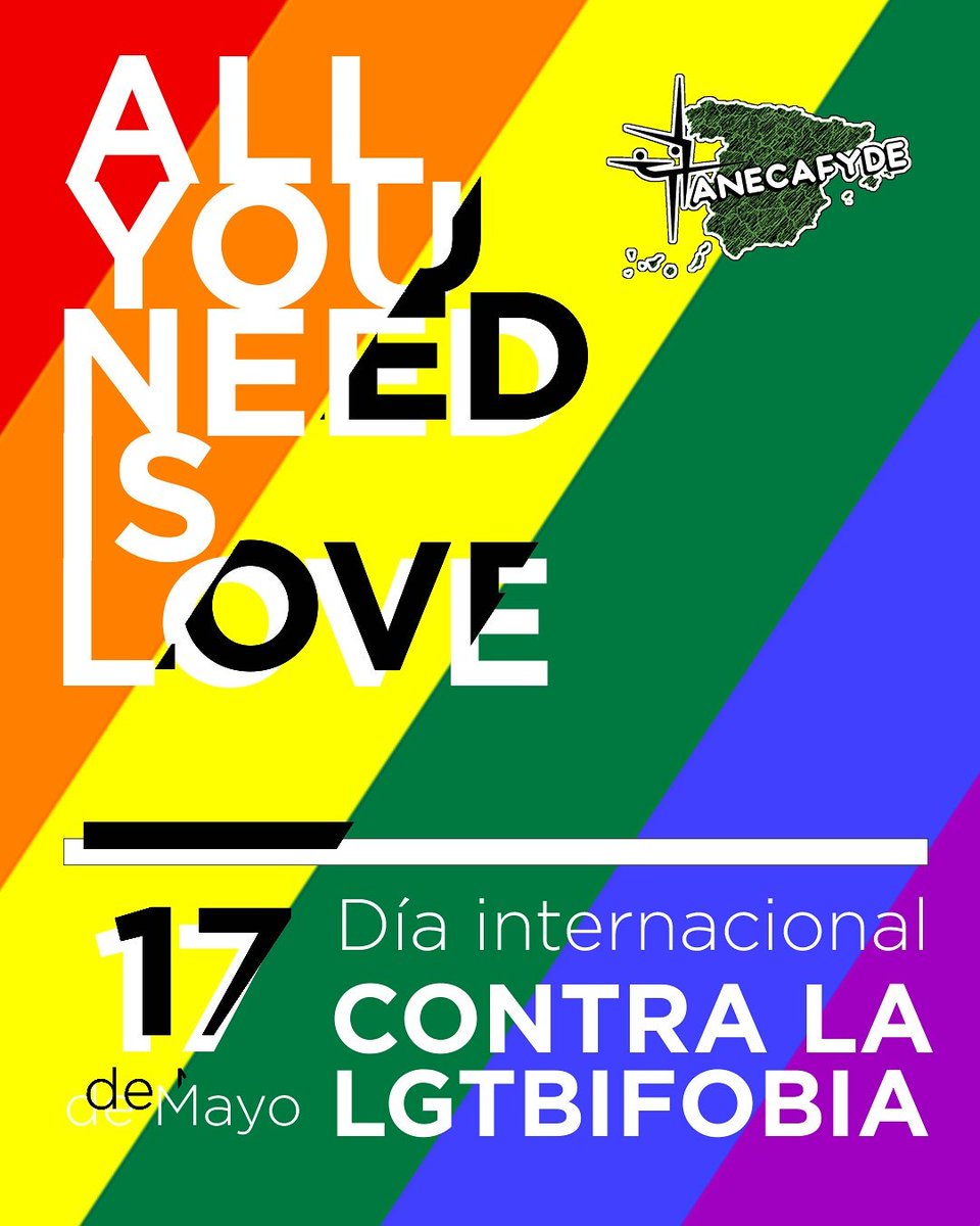 anecafyde's tweet photo. Aún nos queda mucho por andar.
Ni prejuicios ni etiquetas, #loveislove
Juntos contra la #LGTBIfobia
 #SomosAnecafyde https://t.co/DpbcPG6gS9
